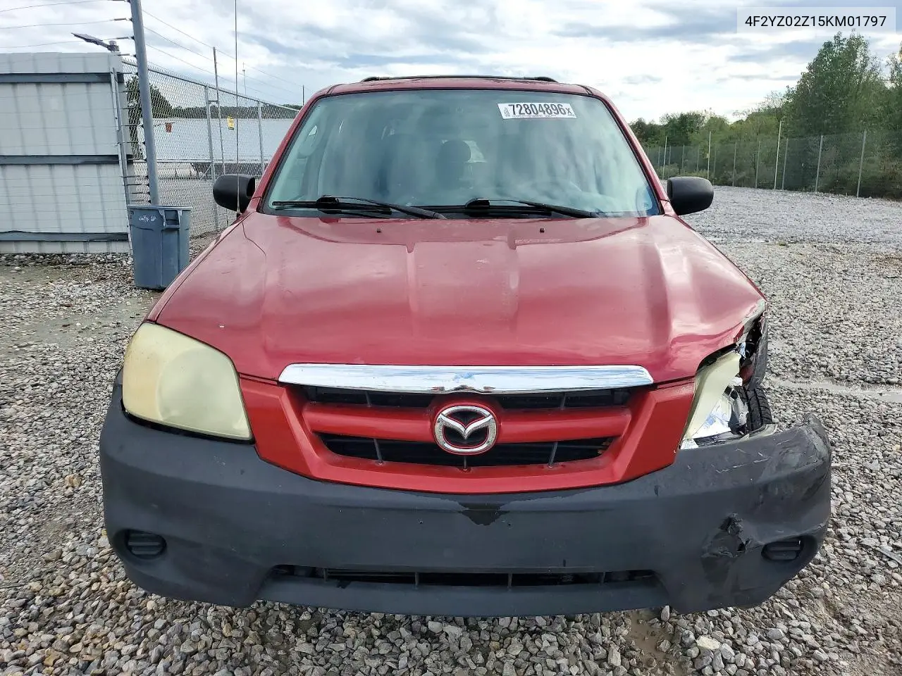 2005 MAZDA TRIBUTE VIN 4F2YZ02Z15KM01797 — фото 5