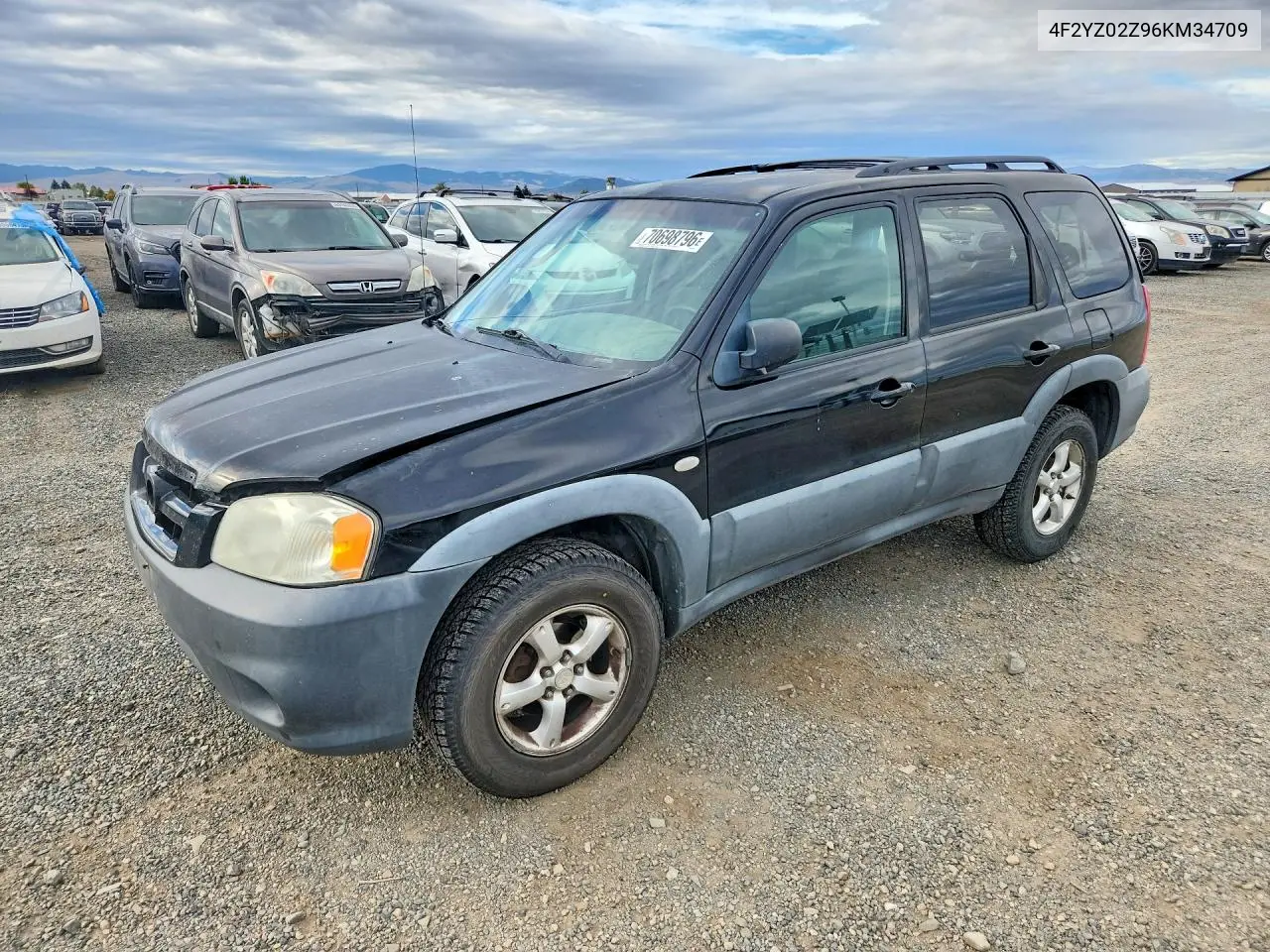 MAZDA TRIBUTE 2006, VIN 4F2YZ02Z96KM34709