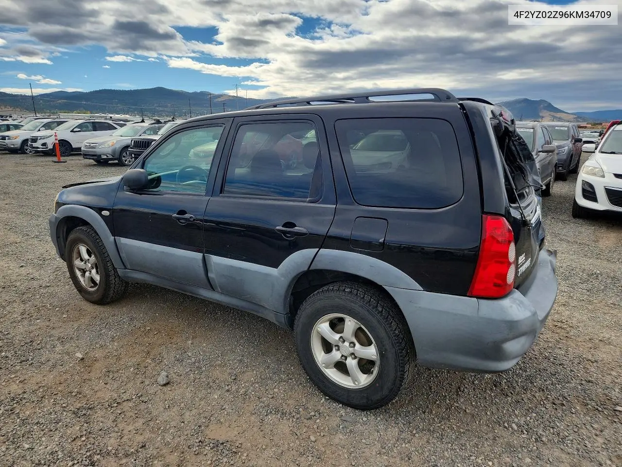 2006 MAZDA TRIBUTE VIN 4F2YZ02Z96KM34709 — фото 2