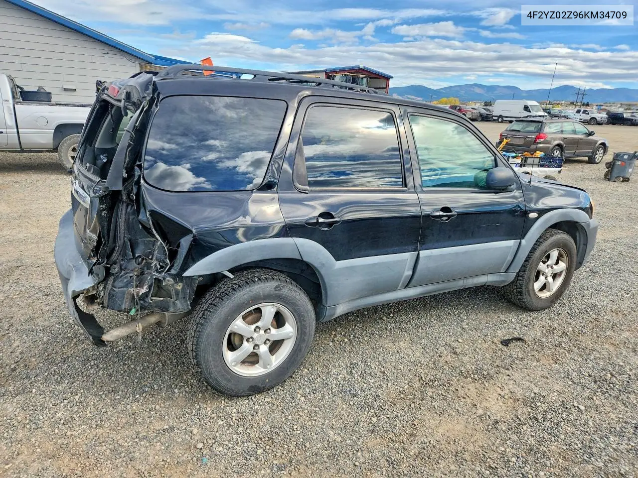 2006 MAZDA TRIBUTE VIN 4F2YZ02Z96KM34709 — фото 3