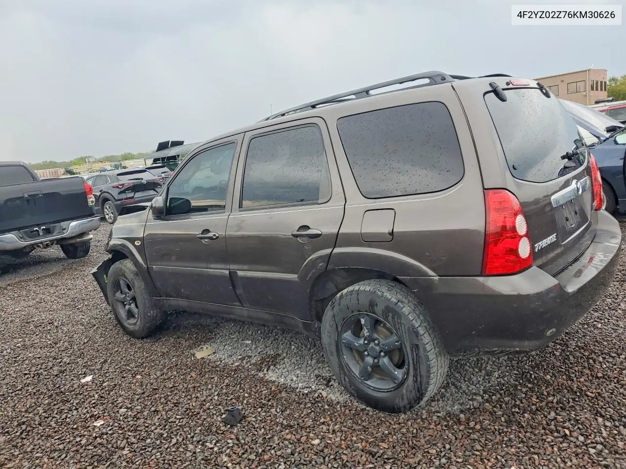 2006 MAZDA TRIBUTE VIN 4F2YZ02Z76KM30626 — фото 2