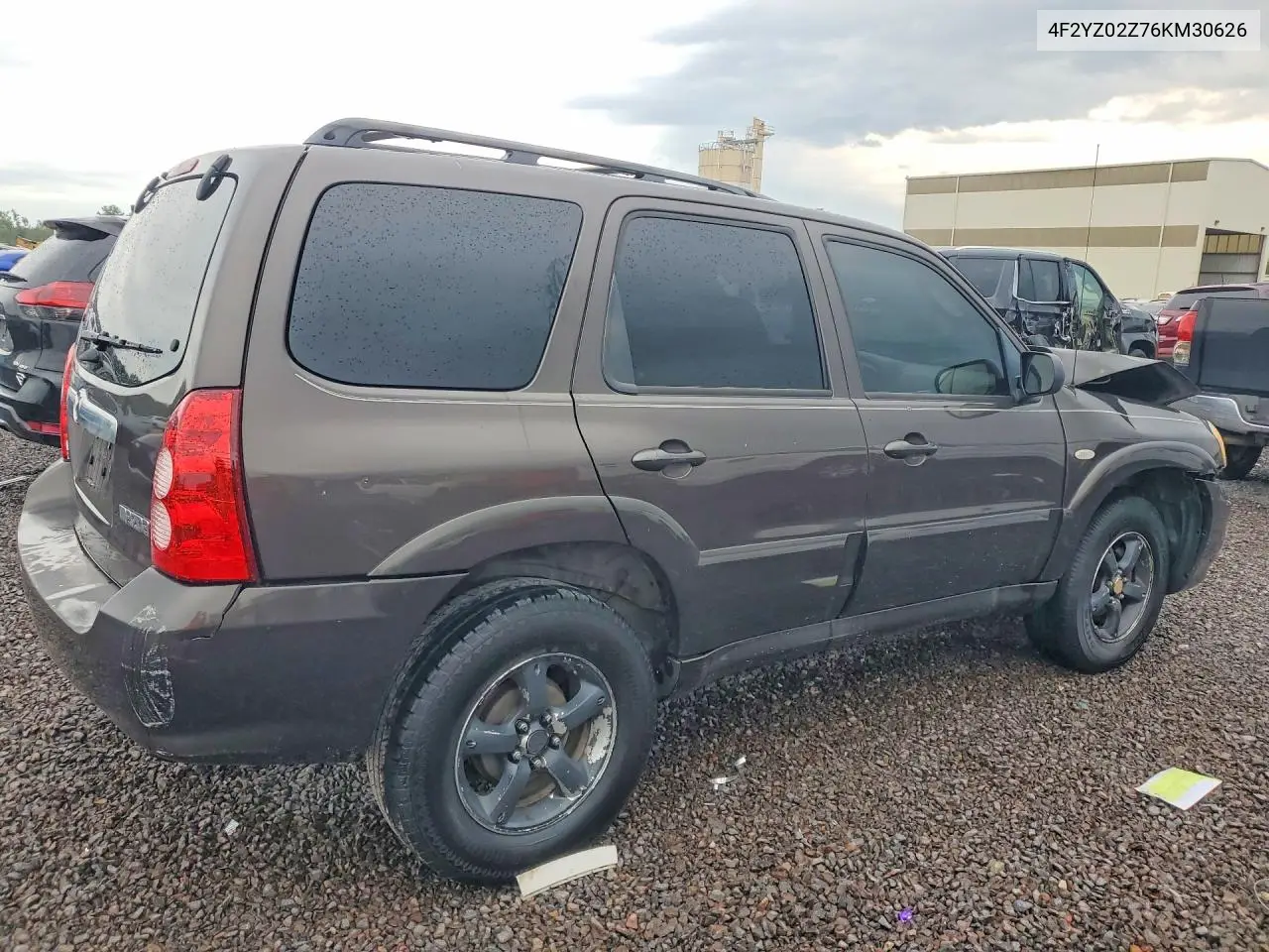 2006 MAZDA TRIBUTE VIN 4F2YZ02Z76KM30626 — фото 3