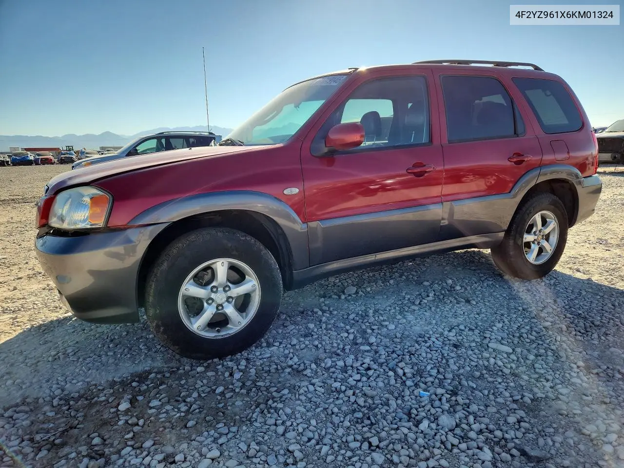 MAZDA TRIBUTE 2006, VIN 4F2YZ961X6KM01324