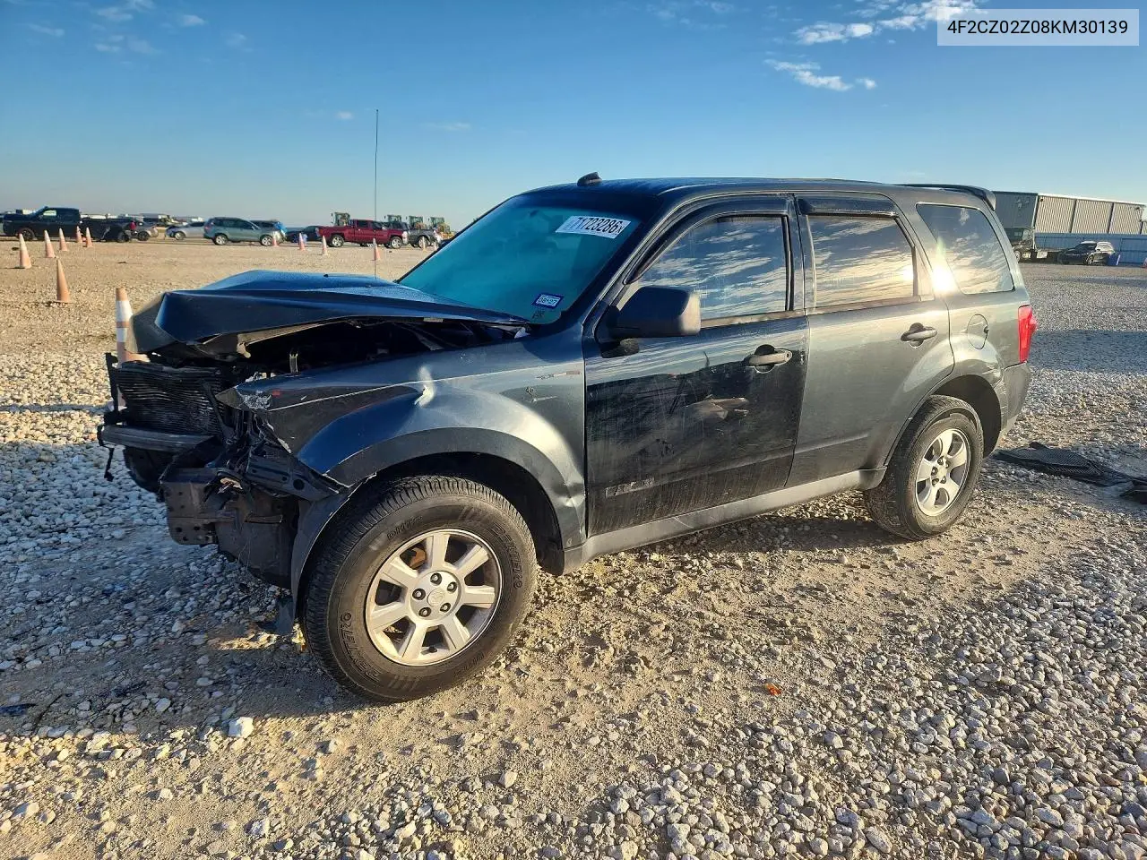 MAZDA TRIBUTE 2008, VIN 4F2CZ02Z08KM30139