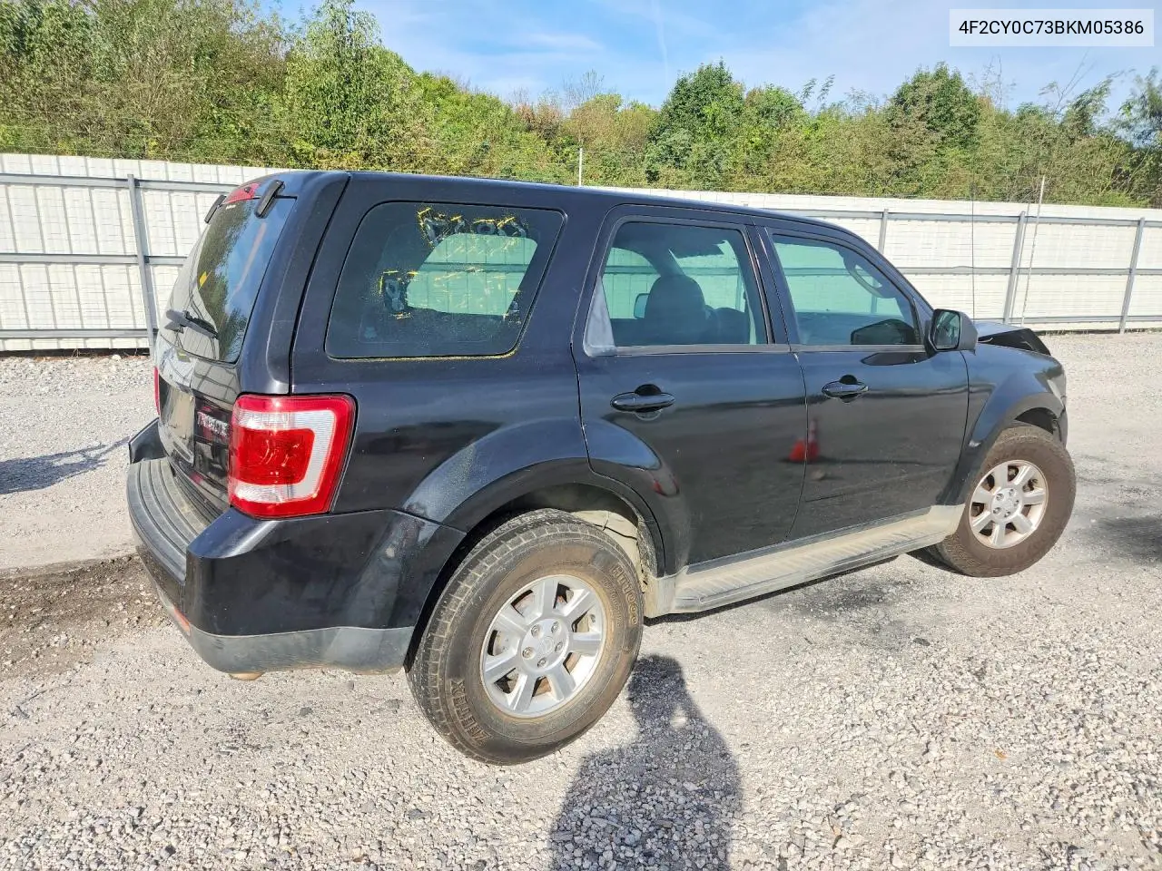 2011 MAZDA TRIBUTE VIN 4F2CY0C73BKM05386 — фото 3