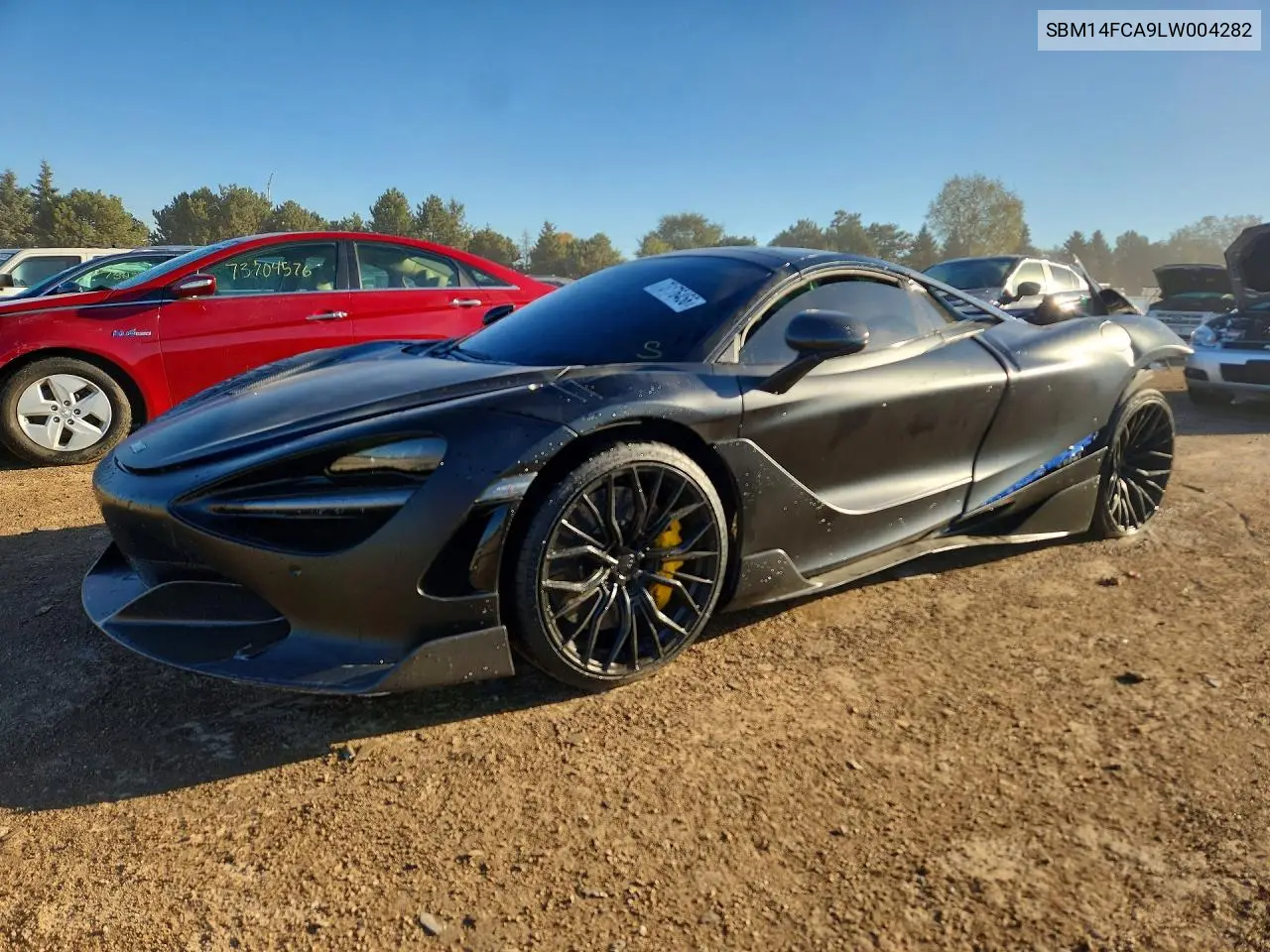 MCLAREN 720S 2020, VIN SBM14FCA9LW004282
