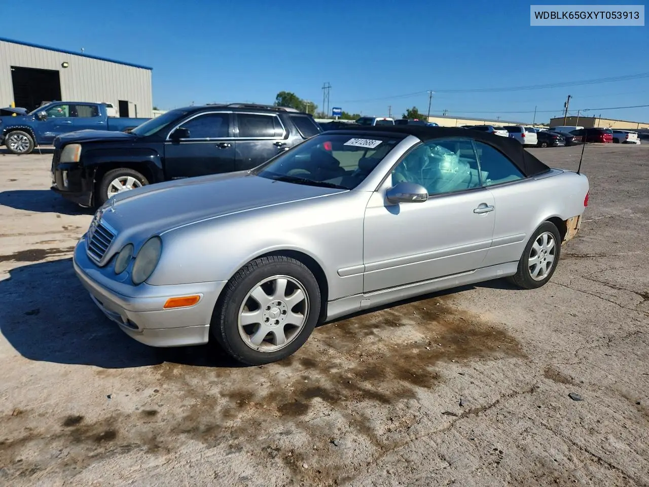 MERCEDES CLK-KLASSE 2000, VIN WDBLK65GXYT053913