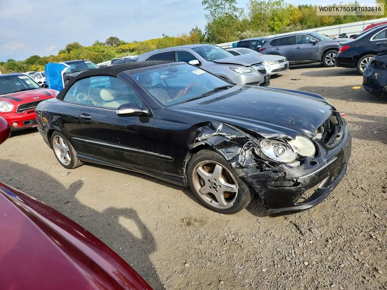 2004 MERCEDES CLK-KLASSE VIN WDBTK75G54T032516 — фото 4