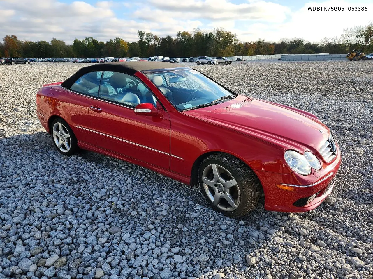 2005 MERCEDES CLK-KLASSE VIN WDBTK75G05T053386 — фото 4