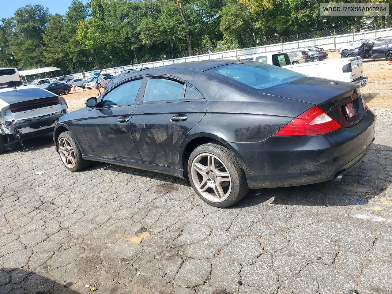 MERCEDES CLS-KLASSE 2006, VIN WDDDJ75X56A060264
