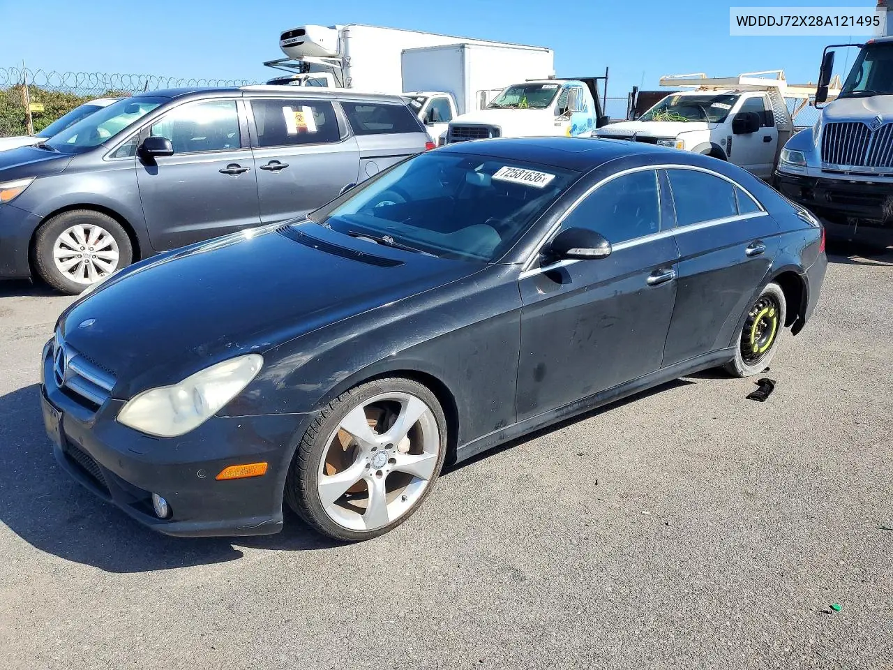 MERCEDES CLS-KLASSE 2008, VIN WDDDJ72X28A121495