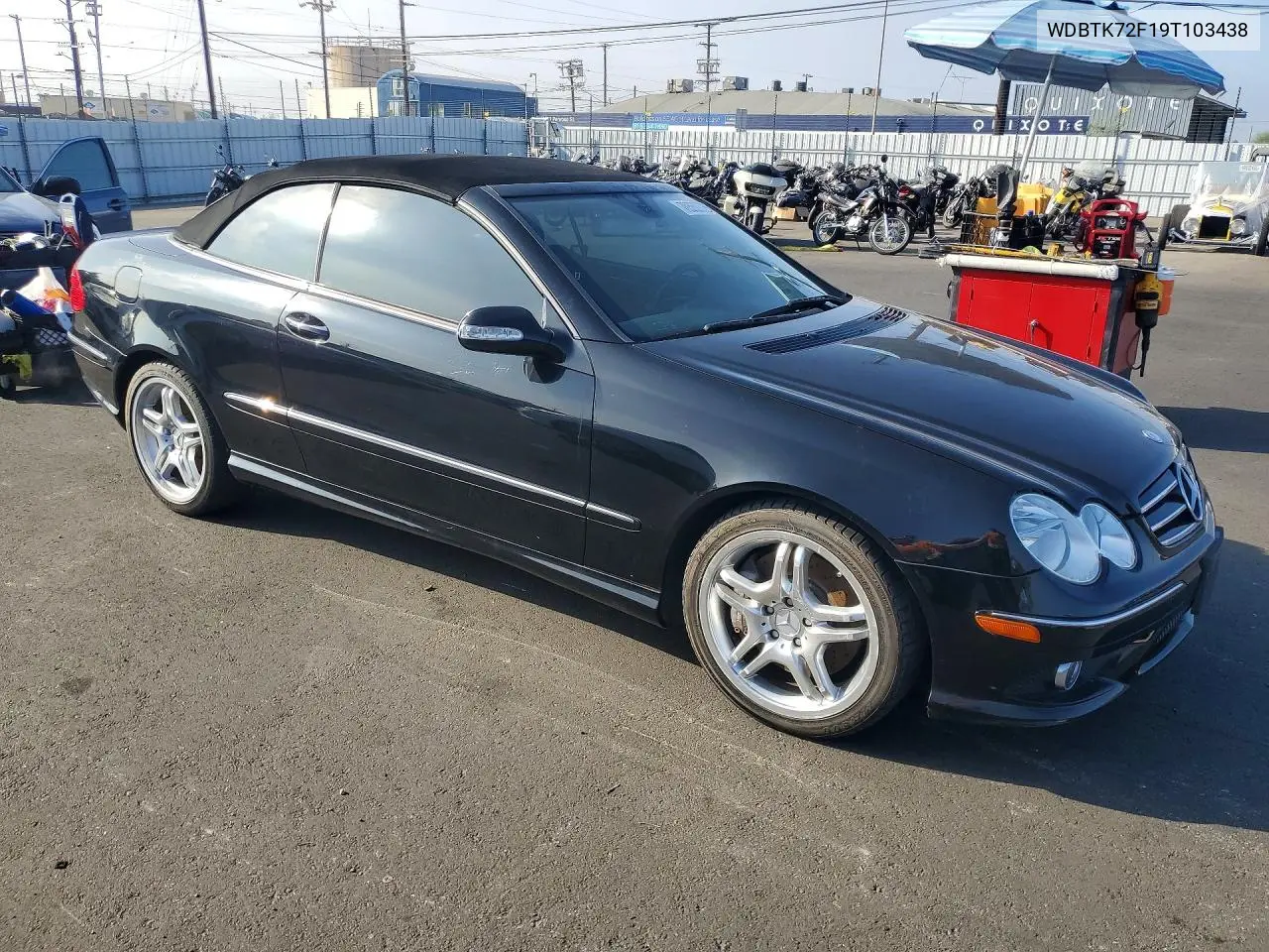2009 MERCEDES CLK-KLASSE VIN WDBTK72F19T103438 — фото 4