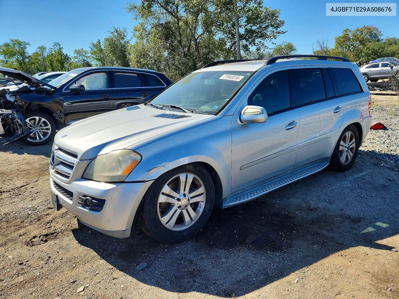 MERCEDES GL-KLASSE 2009, VIN 4JGBF71E29A508676