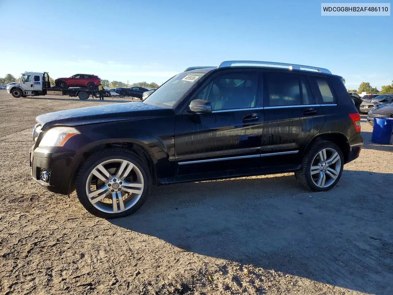MERCEDES GLK-KLASSE 2010, VIN WDCGG8HB2AF486110