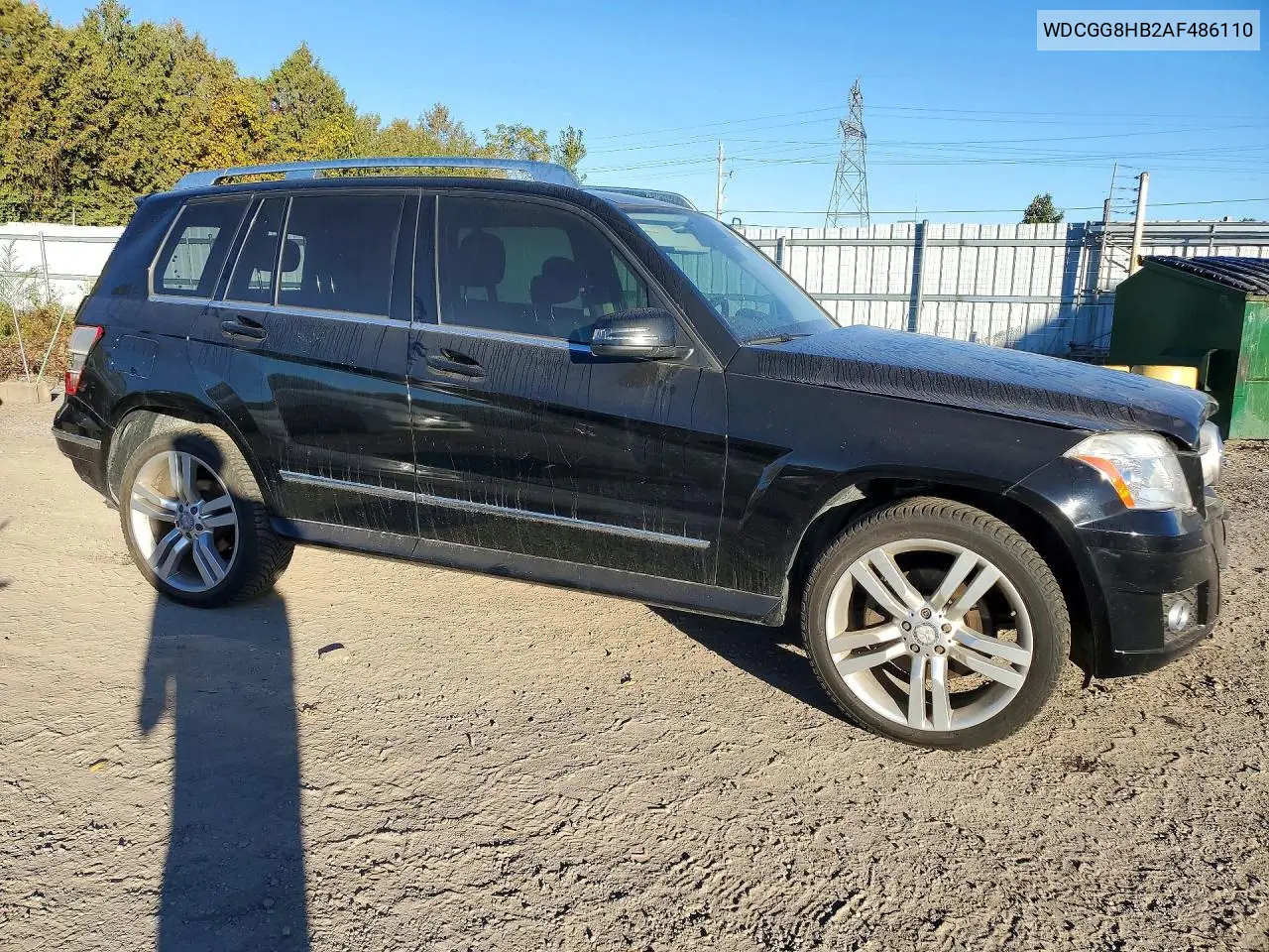 2010 MERCEDES GLK-KLASSE VIN WDCGG8HB2AF486110 — фото 4