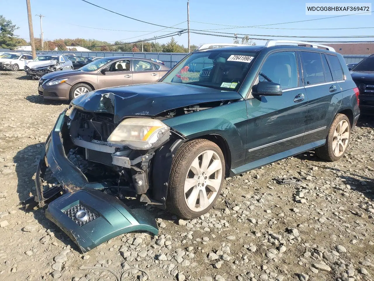 MERCEDES GLK-KLASSE 2010, VIN WDCGG8HBXAF369472