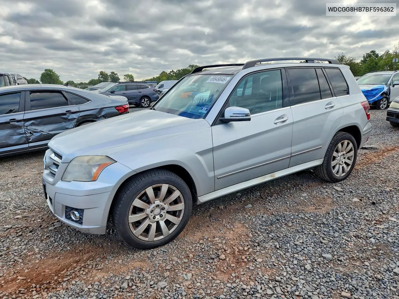 MERCEDES GLK-KLASSE 2011, VIN WDCGG8HB7BF596362