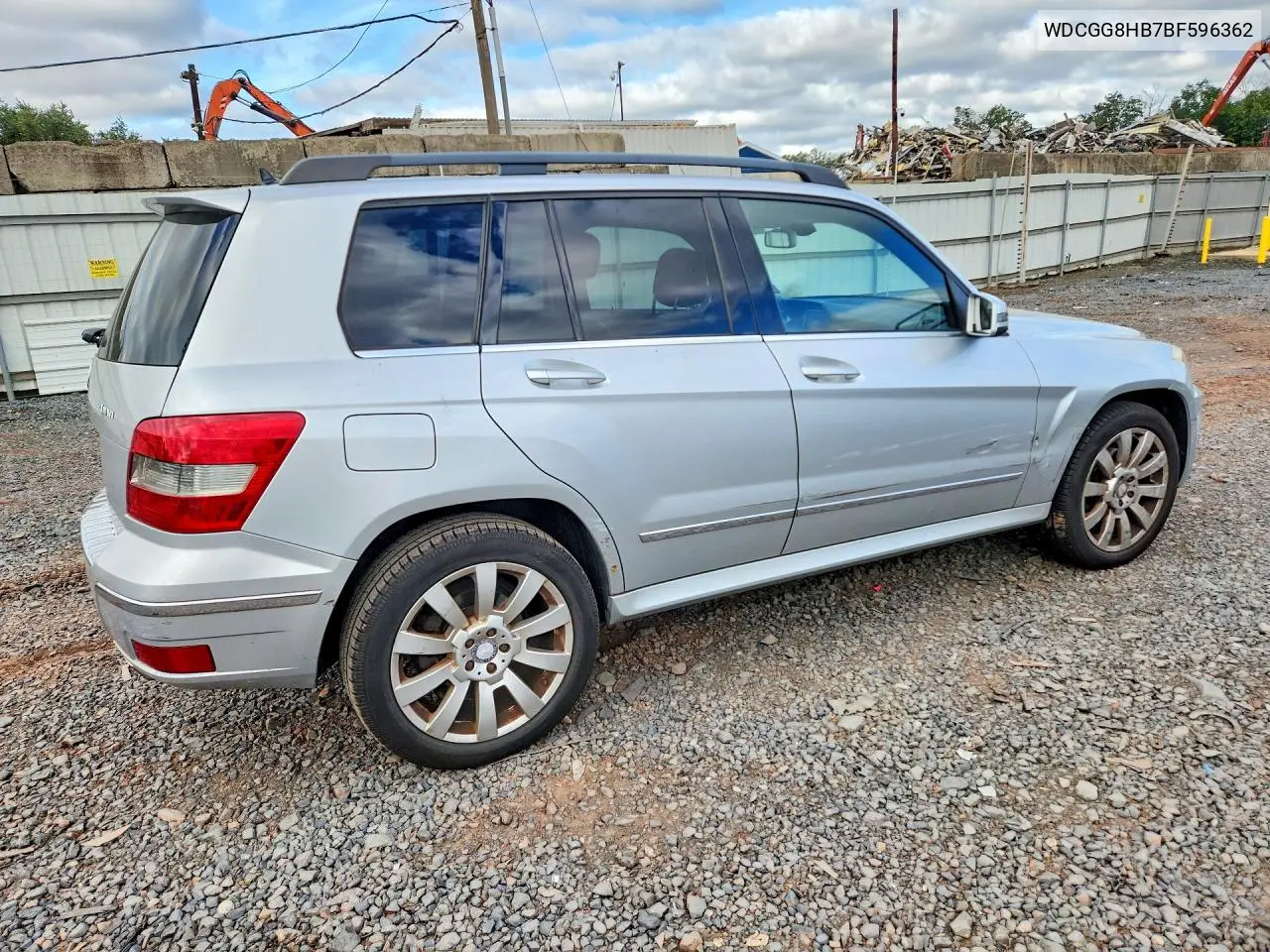2011 MERCEDES GLK-KLASSE VIN WDCGG8HB7BF596362 — фото 3