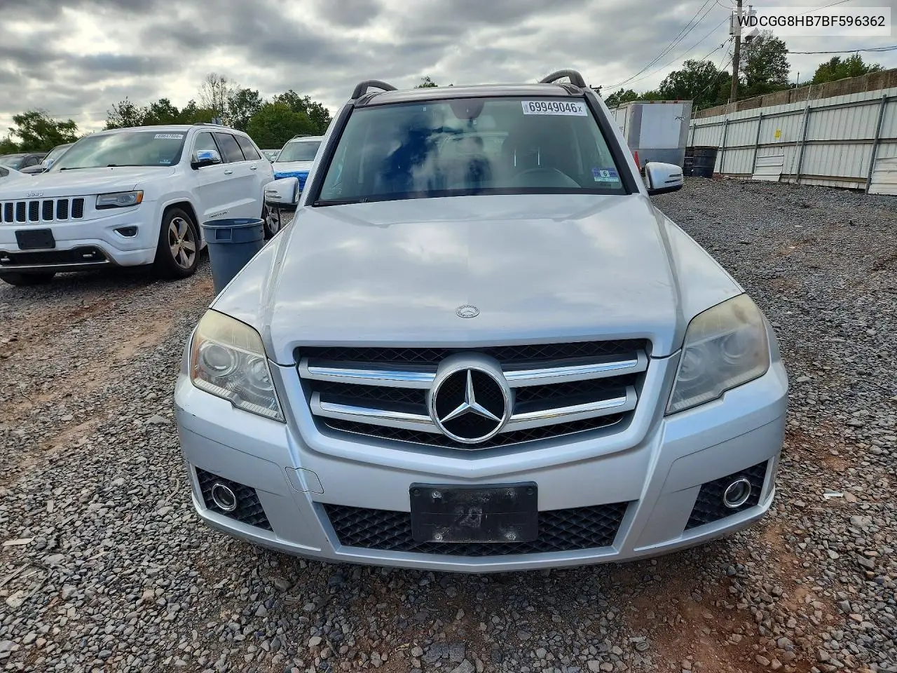 2011 MERCEDES GLK-KLASSE VIN WDCGG8HB7BF596362 — фото 5