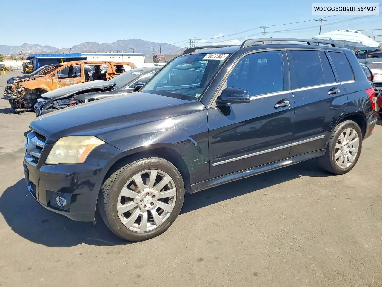 MERCEDES GLK-KLASSE 2011, VIN WDCGG5GB9BF564934