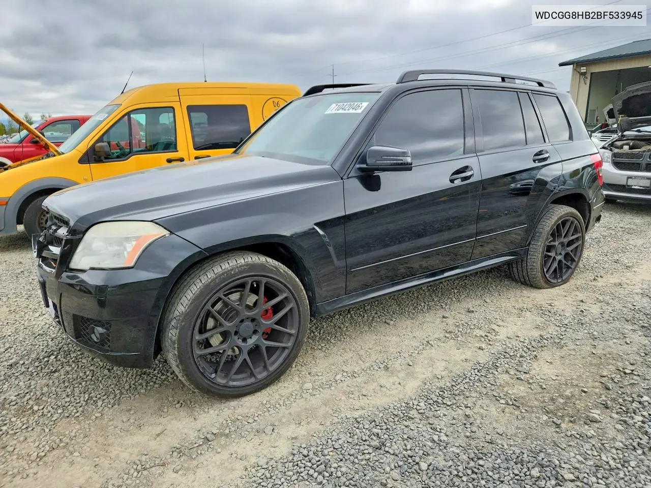 MERCEDES GLK-KLASSE 2011, VIN WDCGG8HB2BF533945