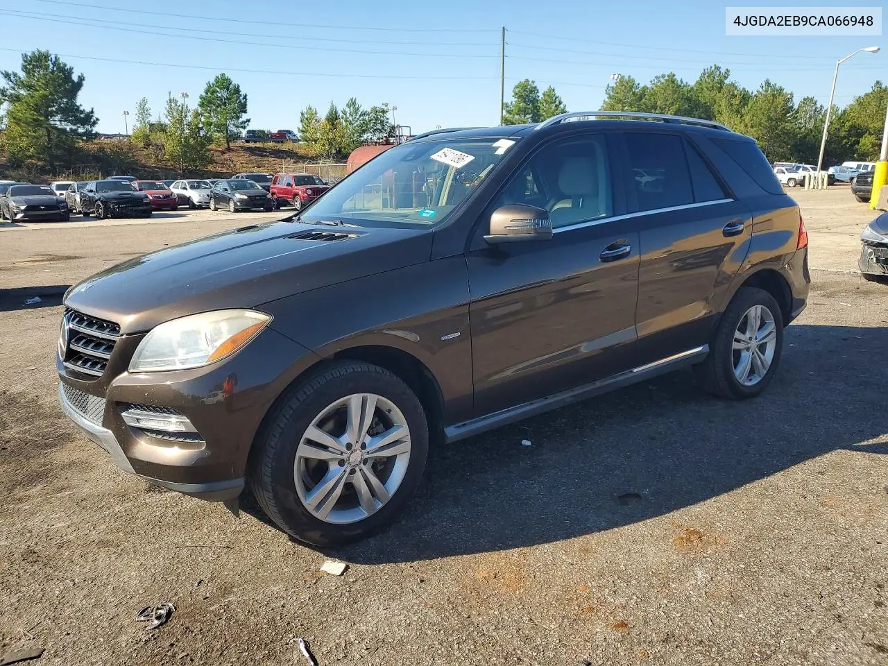 MERCEDES M-KLASSE 2012, VIN 4JGDA2EB9CA066948