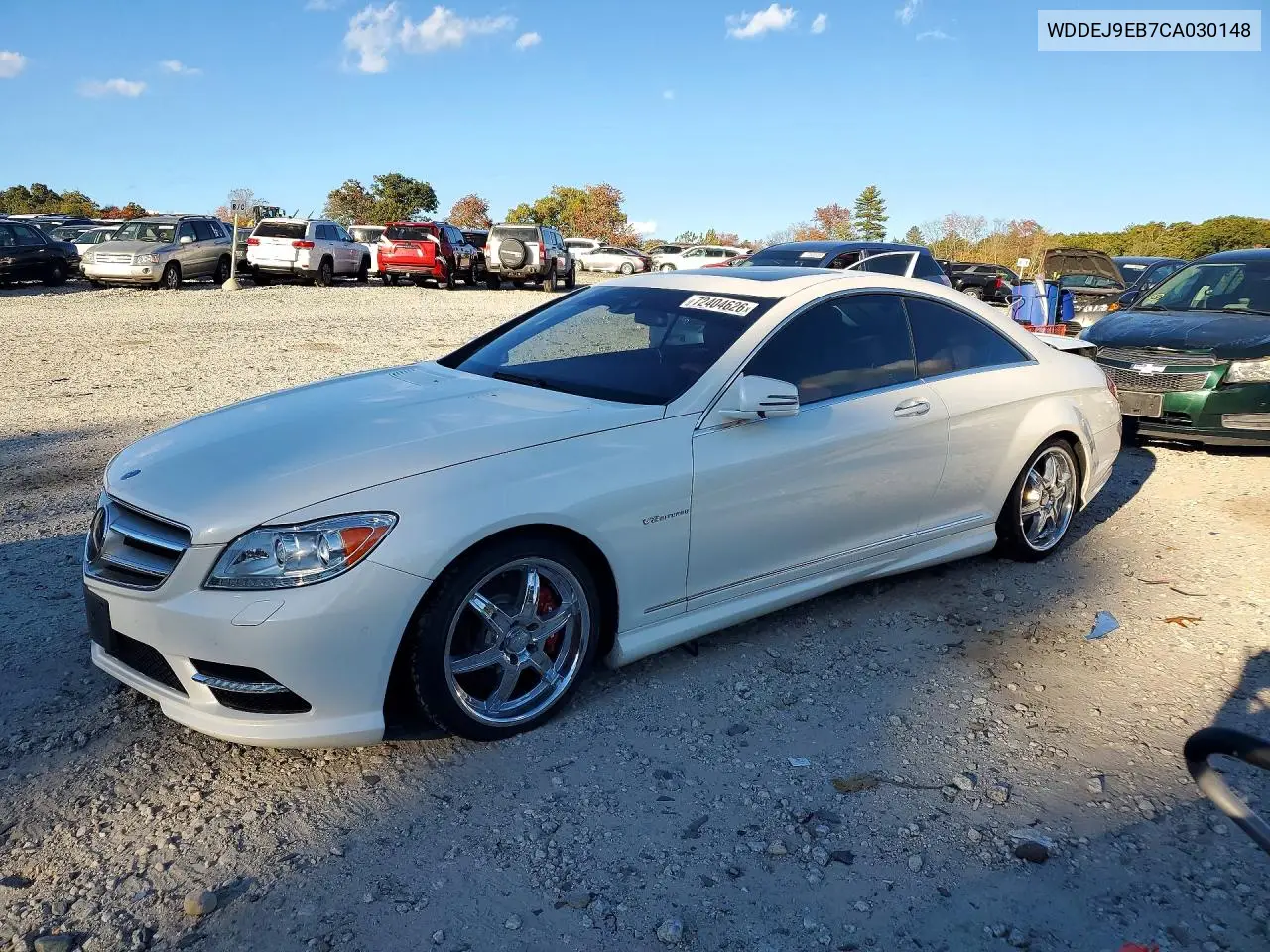 MERCEDES CL-KLASSE 2012, VIN WDDEJ9EB7CA030148