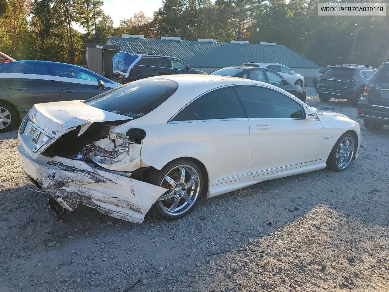 2012 MERCEDES CL-KLASSE VIN WDDEJ9EB7CA030148 — фото 3