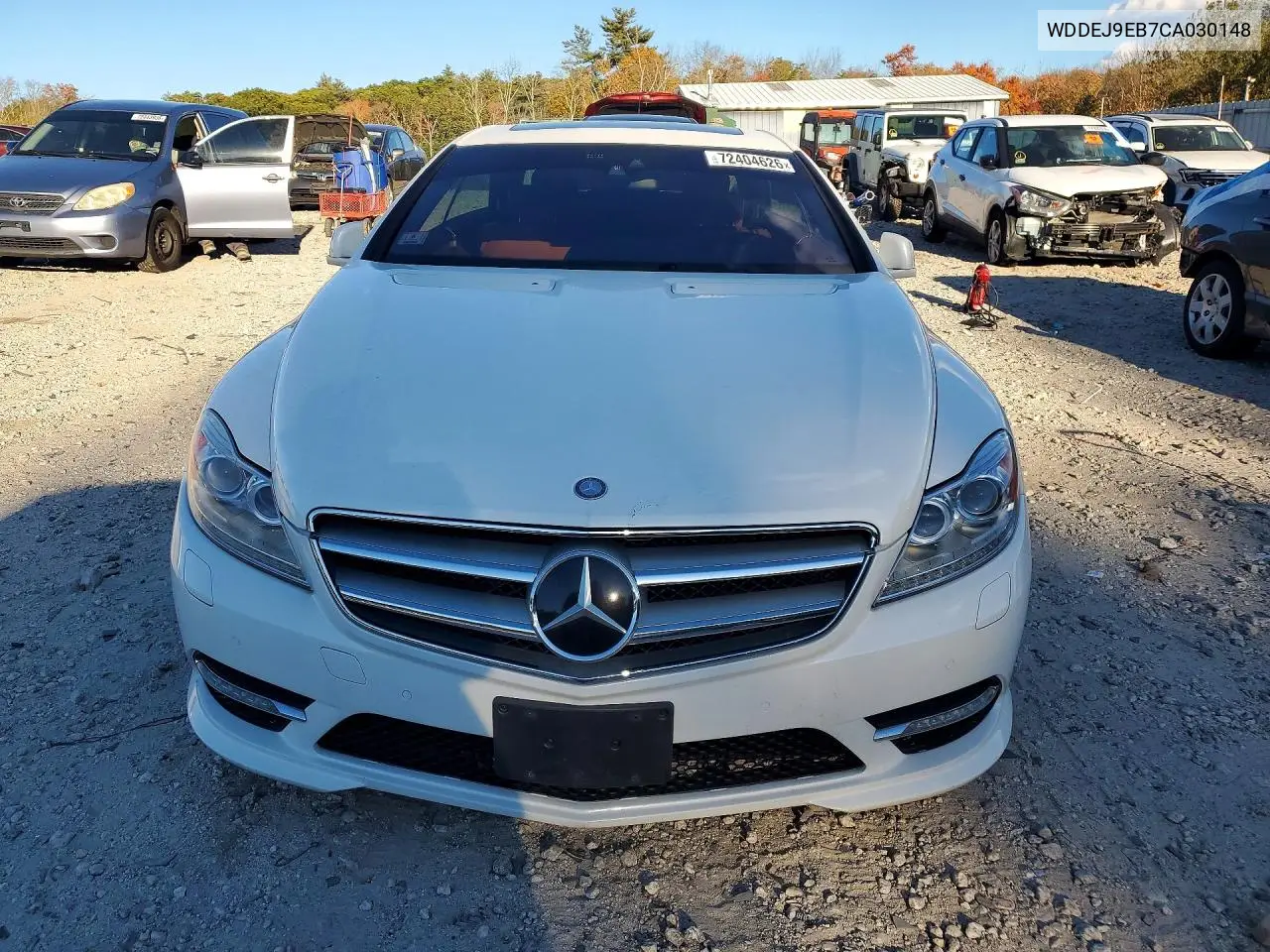 2012 MERCEDES CL-KLASSE VIN WDDEJ9EB7CA030148 — фото 5