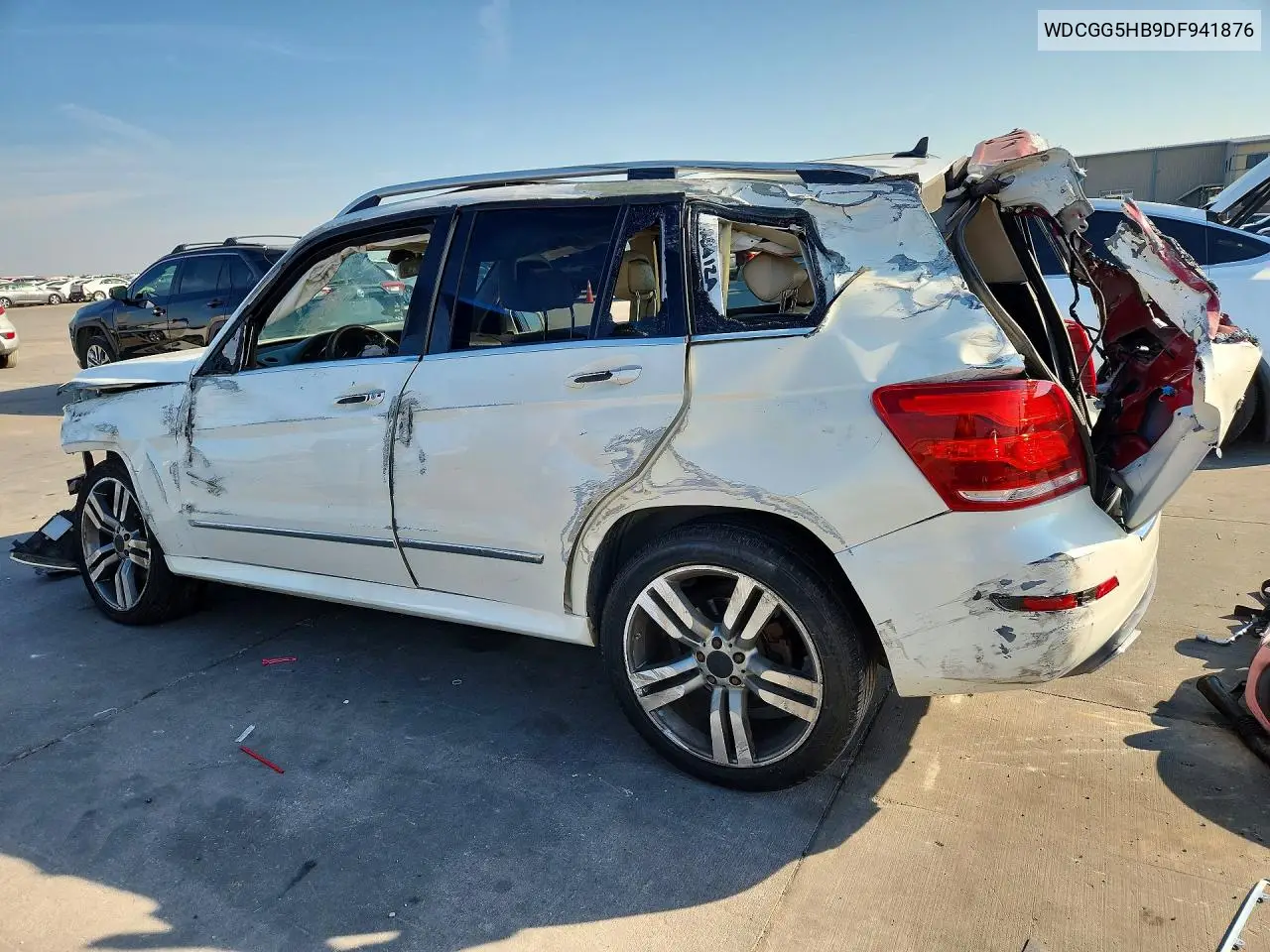 2013 MERCEDES GLK-KLASSE VIN WDCGG5HB9DF941876 — фото 2