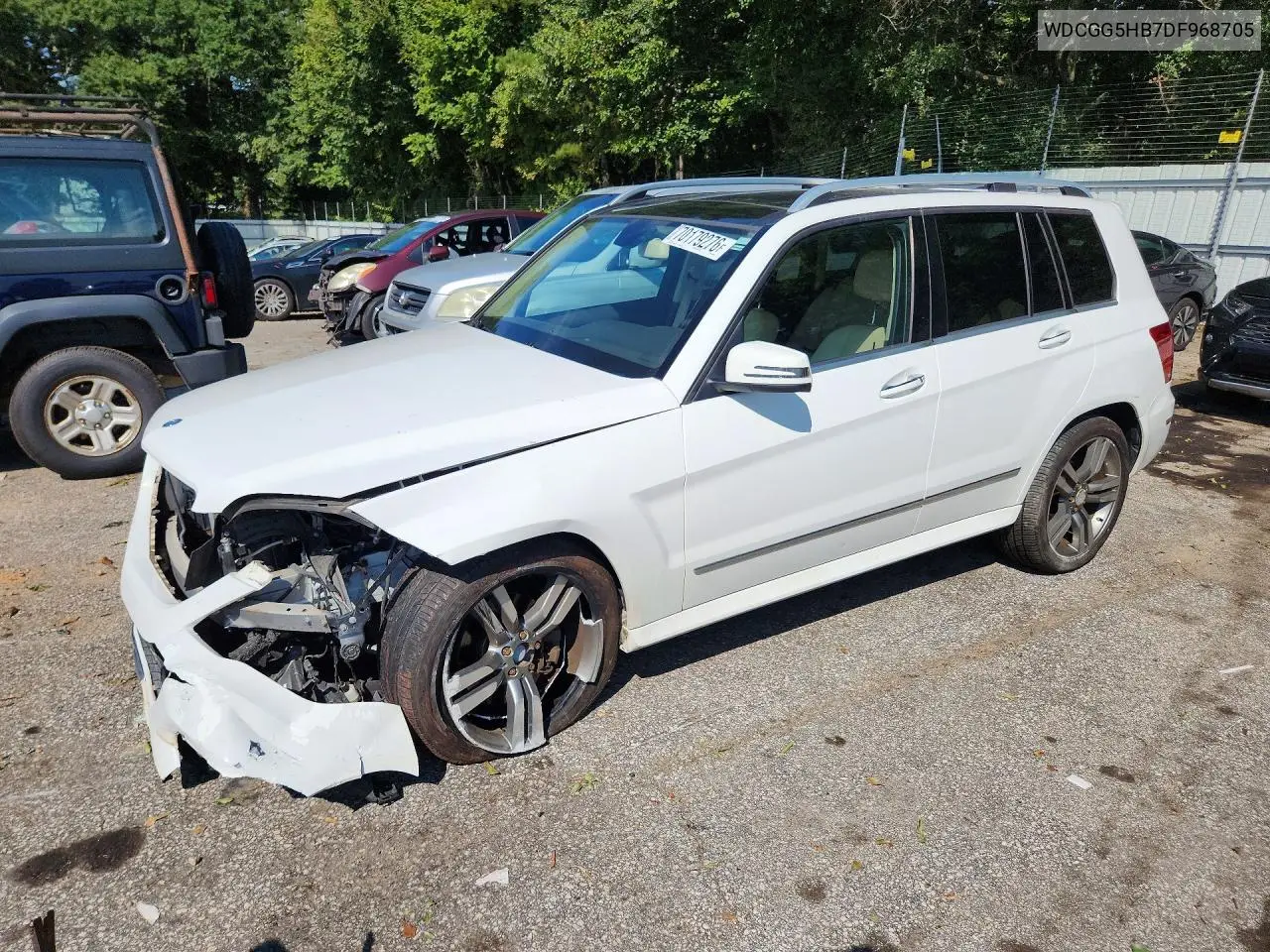 MERCEDES GLK-KLASSE 2013, VIN WDCGG5HB7DF968705