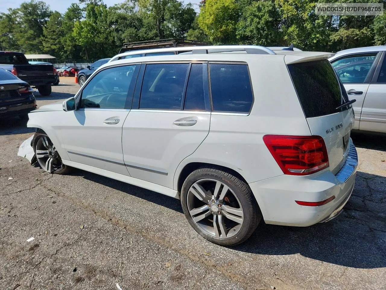2013 MERCEDES GLK-KLASSE VIN WDCGG5HB7DF968705 — фото 2