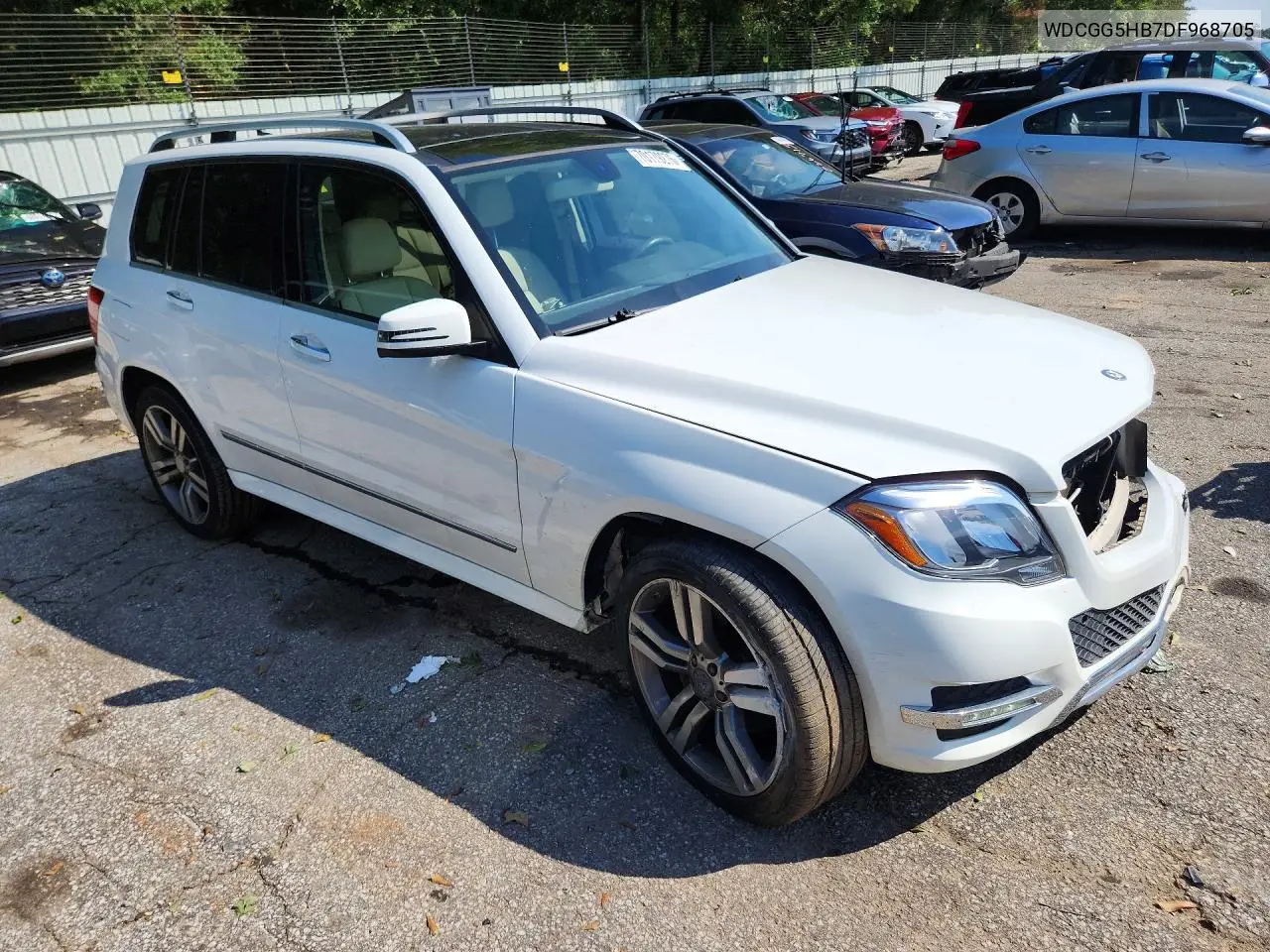 2013 MERCEDES GLK-KLASSE VIN WDCGG5HB7DF968705 — фото 4