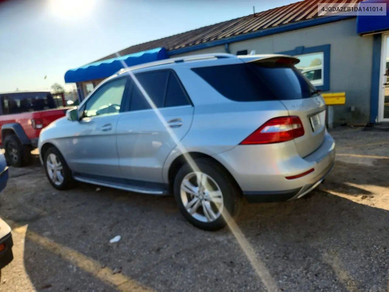 2013 MERCEDES M-KLASSE VIN 4JGDA2EB1DA141014 — фото 3