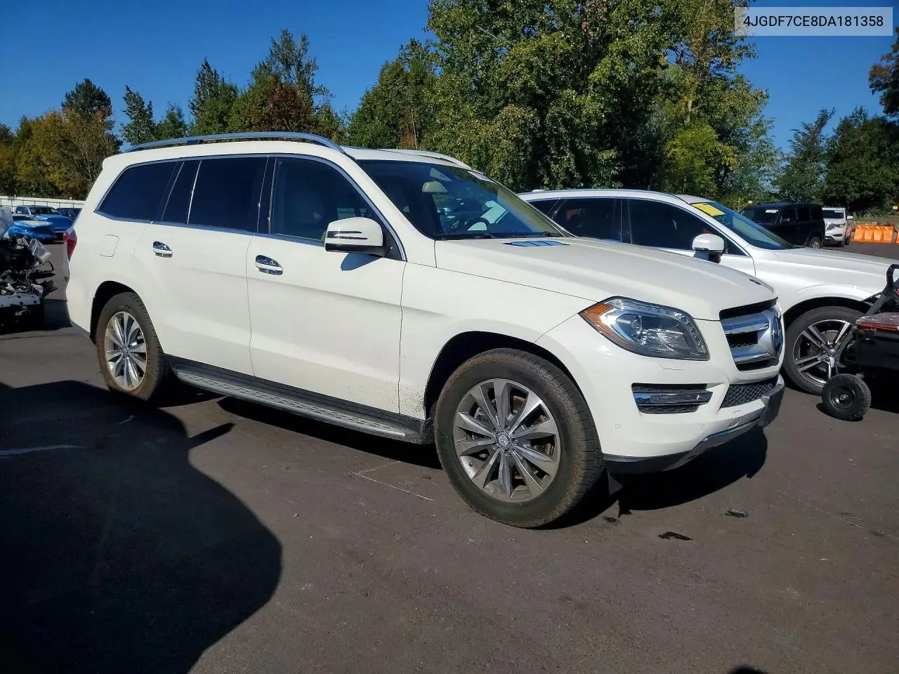 2013 MERCEDES GL-KLASSE VIN 4JGDF7CE8DA181358 — фото 4