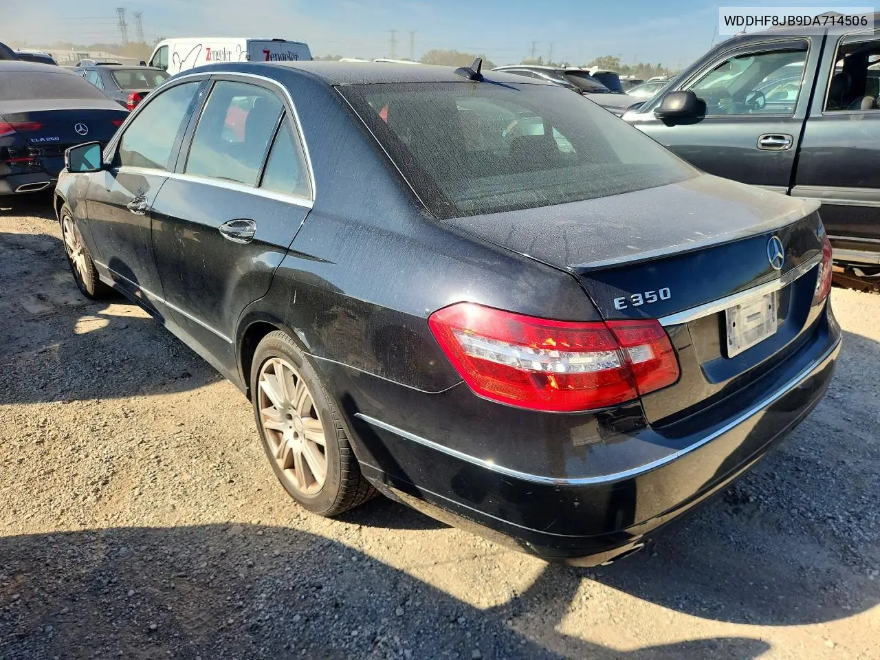 2013 MERCEDES E-KLASSE VIN WDDHF8JB9DA714506 — фото 2