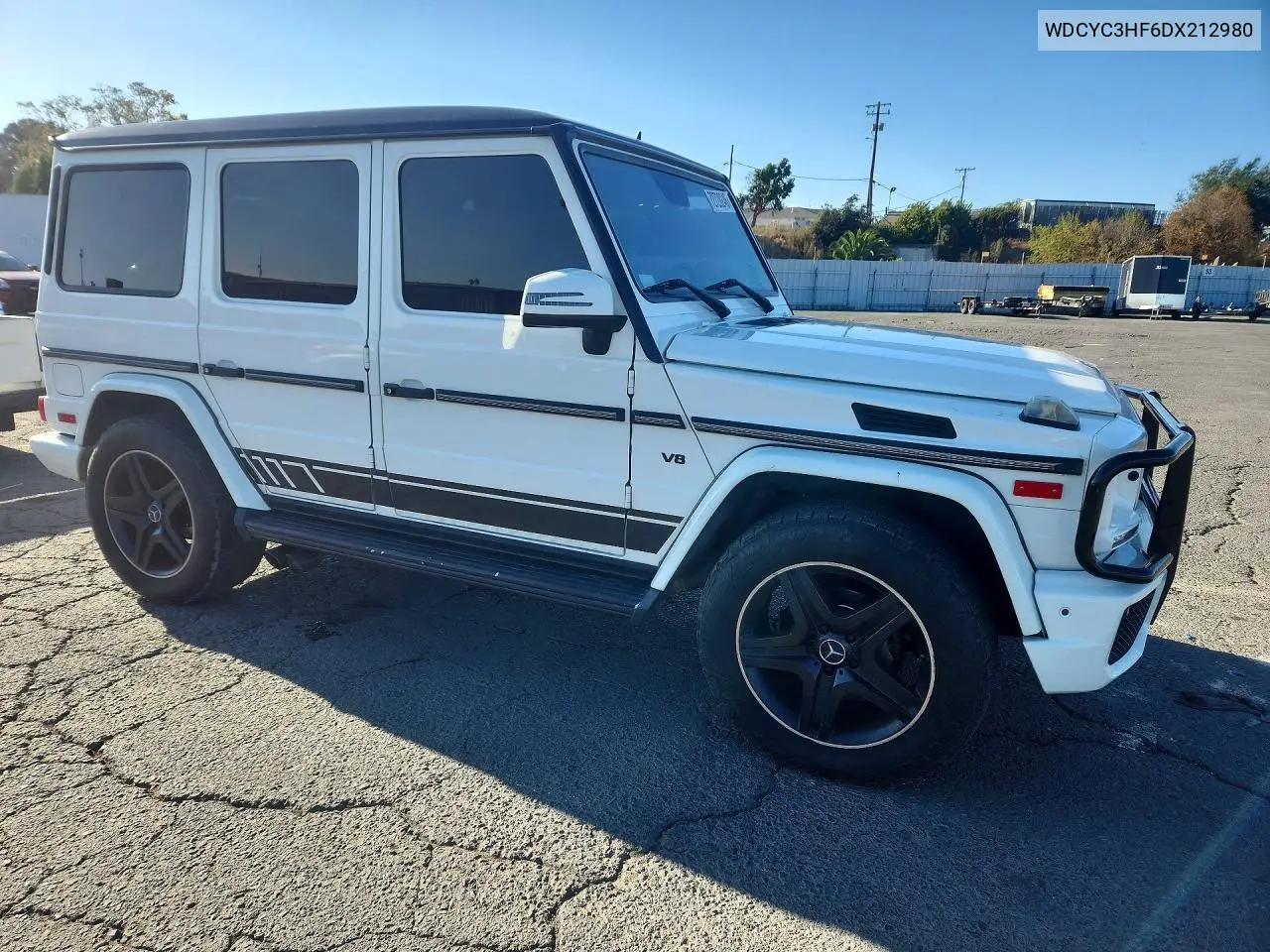 2013 MERCEDES G-KLASSE VIN WDCYC3HF6DX212980 — фото 4