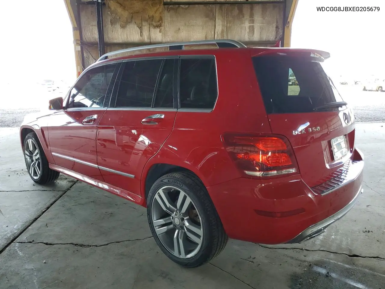 2014 MERCEDES GLK-KLASSE VIN WDCGG8JBXEG205679 — фото 2