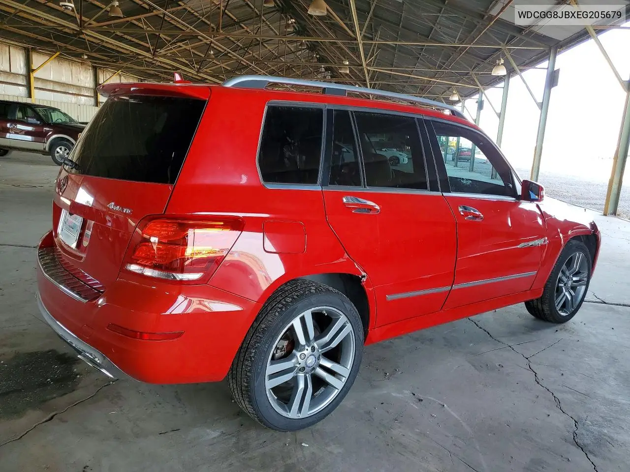 2014 MERCEDES GLK-KLASSE VIN WDCGG8JBXEG205679 — фото 3