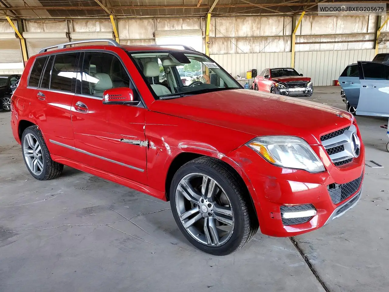 2014 MERCEDES GLK-KLASSE VIN WDCGG8JBXEG205679 — фото 4