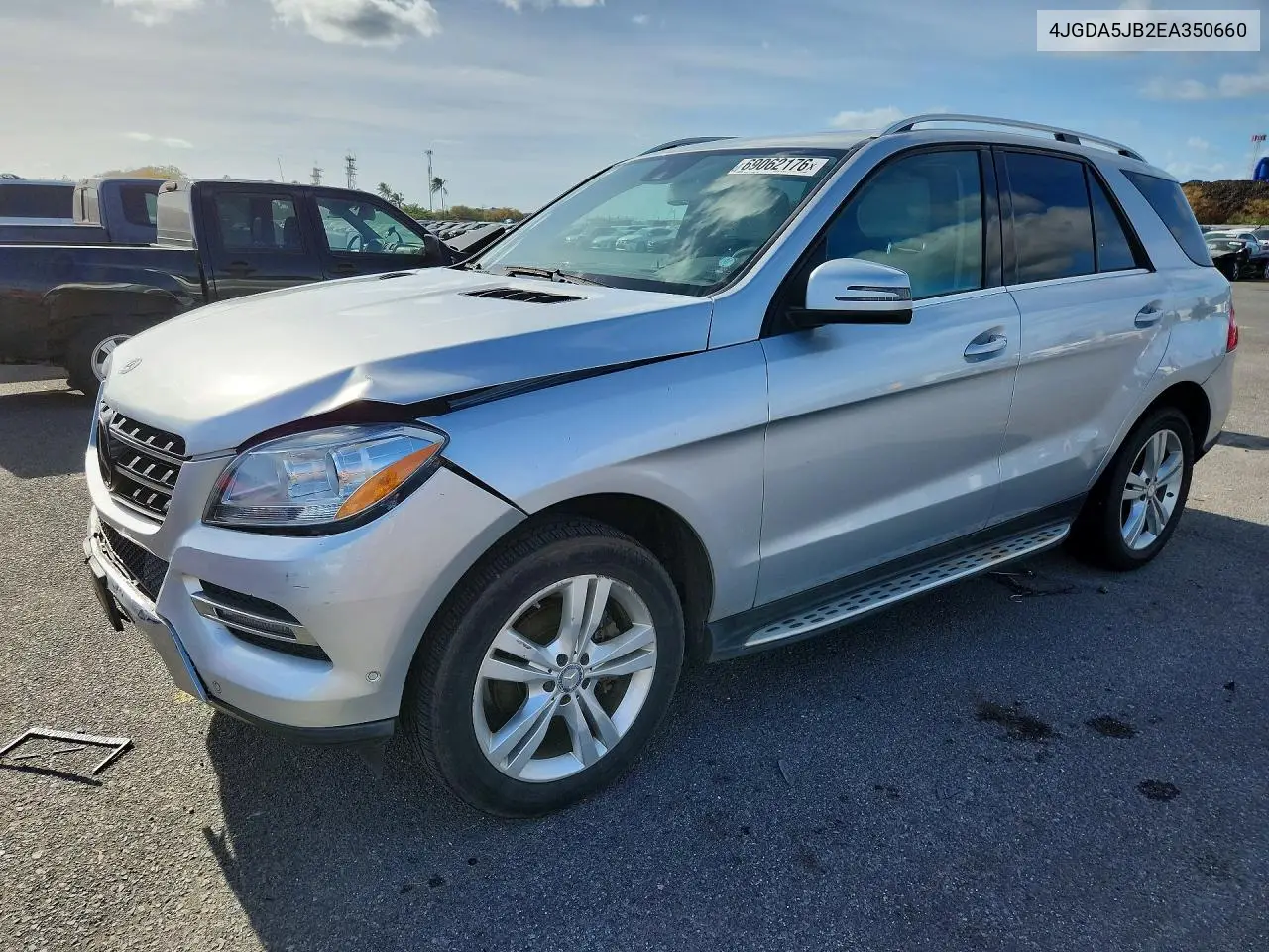 MERCEDES M-KLASSE 2014, VIN 4JGDA5JB2EA350660