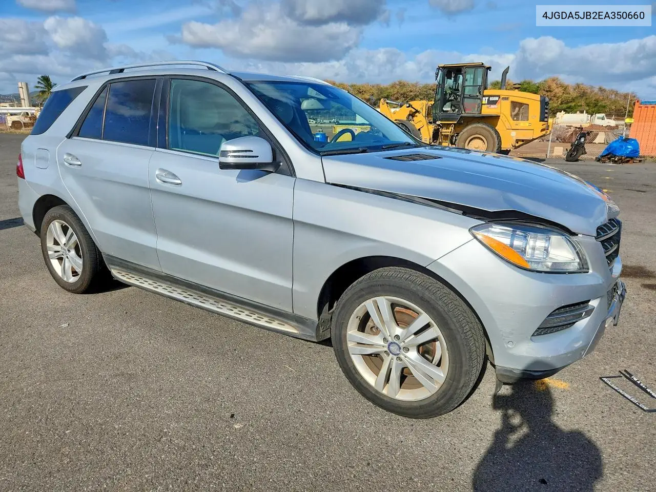 2014 MERCEDES M-KLASSE VIN 4JGDA5JB2EA350660 — фото 4