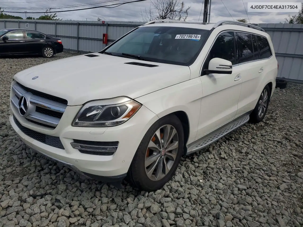 MERCEDES GL-KLASSE 2014, VIN 4JGDF7CE4EA317504