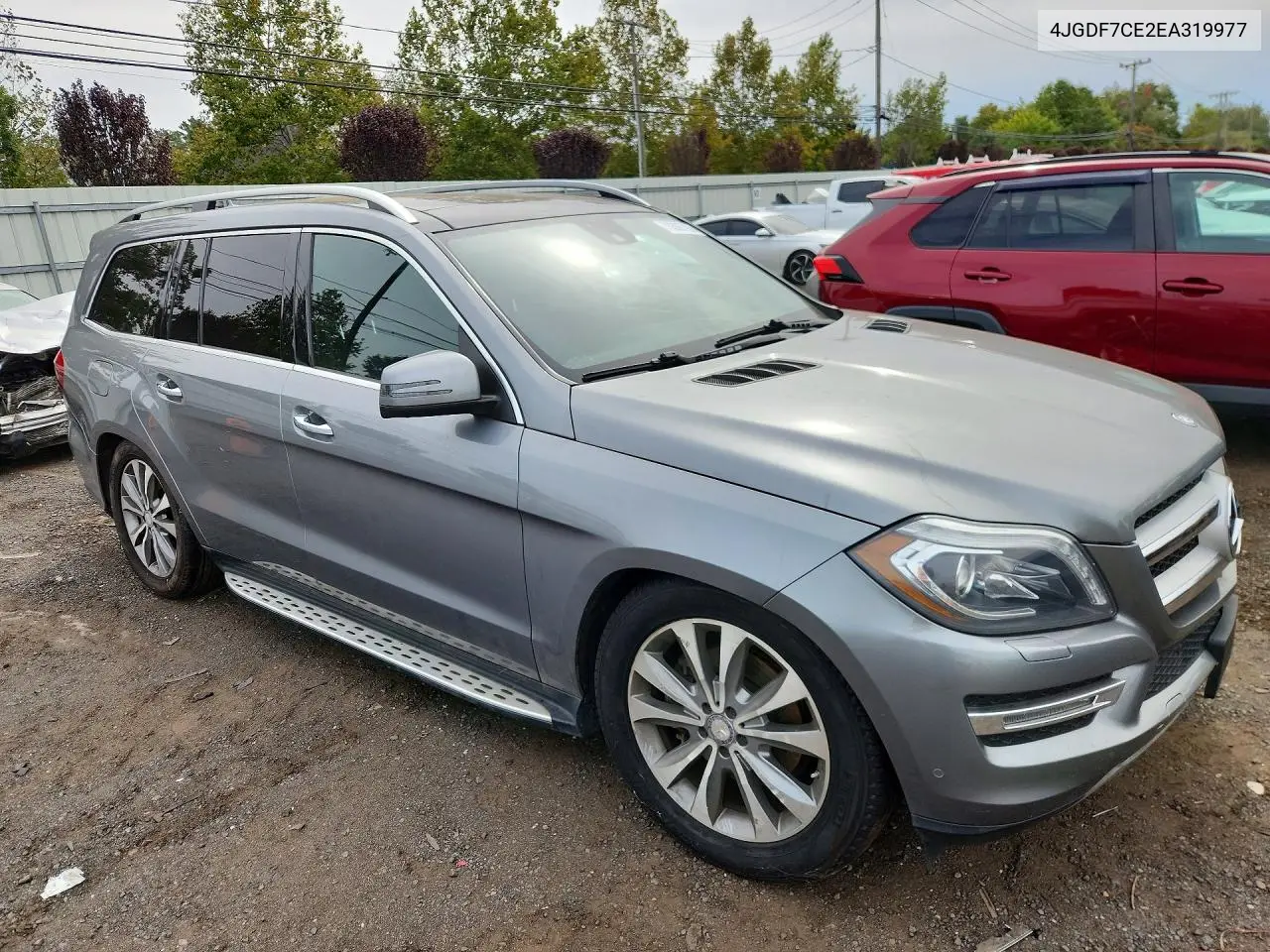 2014 MERCEDES GL-KLASSE VIN 4JGDF7CE2EA319977 — фото 4