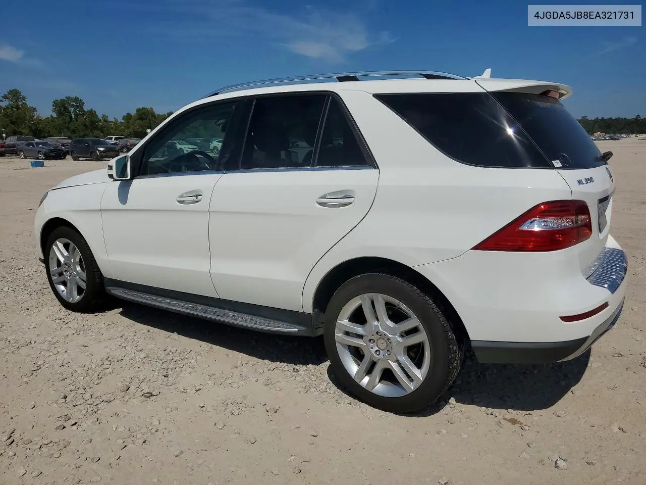 2014 MERCEDES M-KLASSE VIN 4JGDA5JB8EA321731 — фото 2