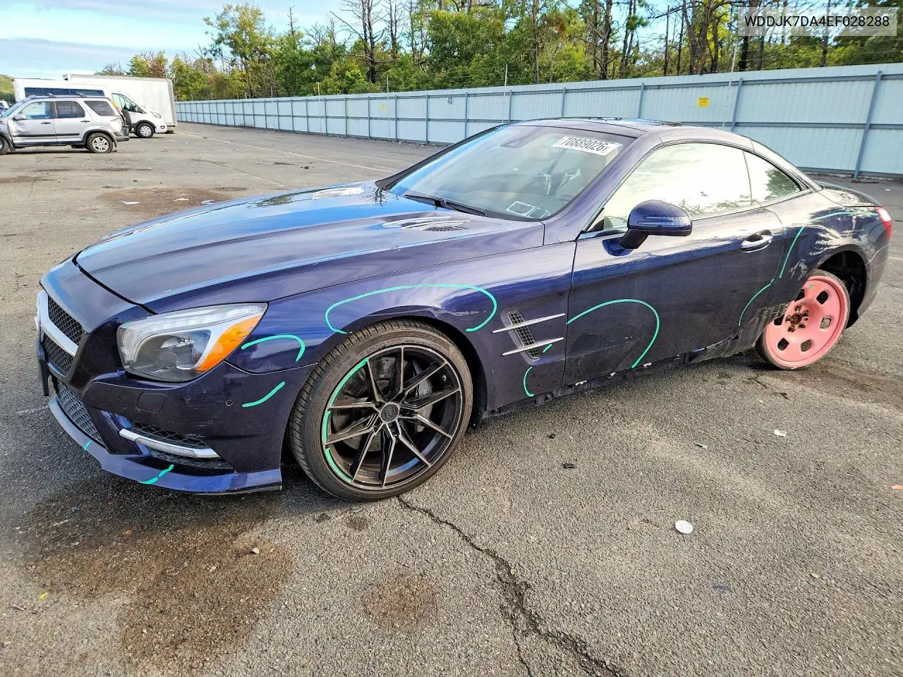 MERCEDES SL-KLASSE 2014, VIN WDDJK7DA4EF028288