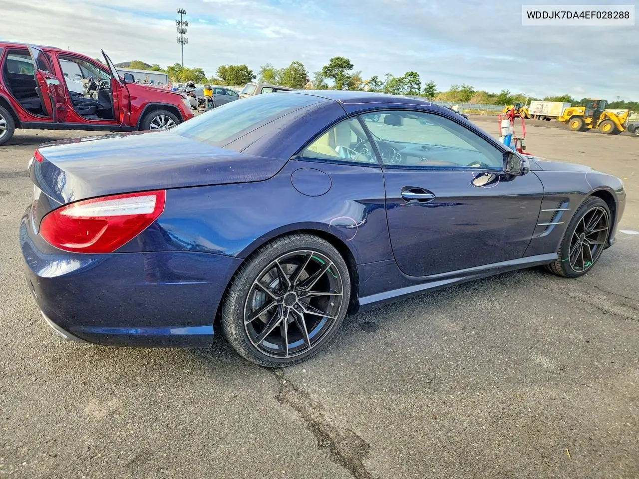 2014 MERCEDES SL-KLASSE VIN WDDJK7DA4EF028288 — фото 3