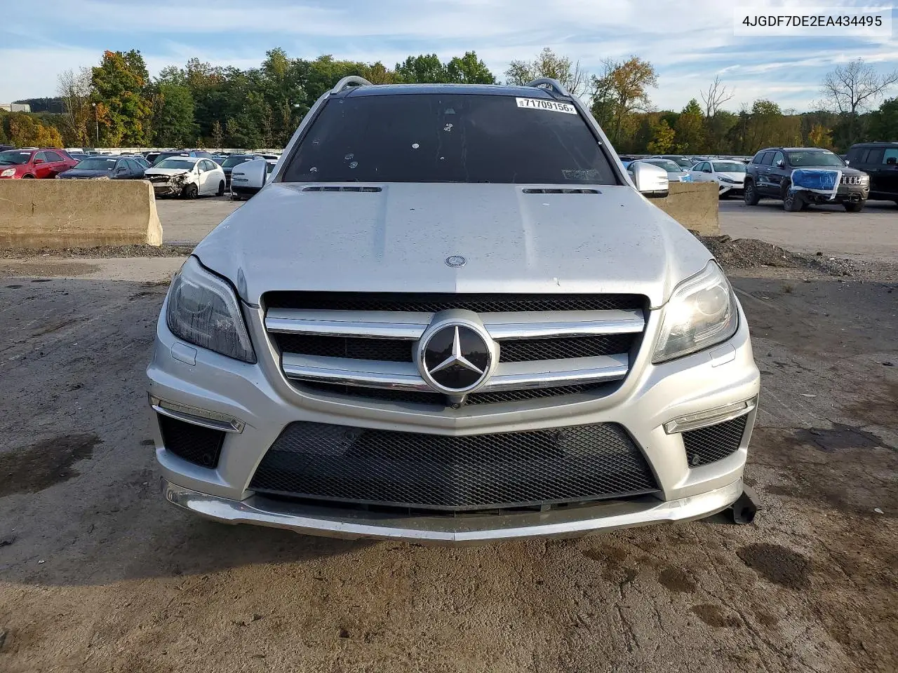 2014 MERCEDES GL-KLASSE VIN 4JGDF7DE2EA434495 — фото 5