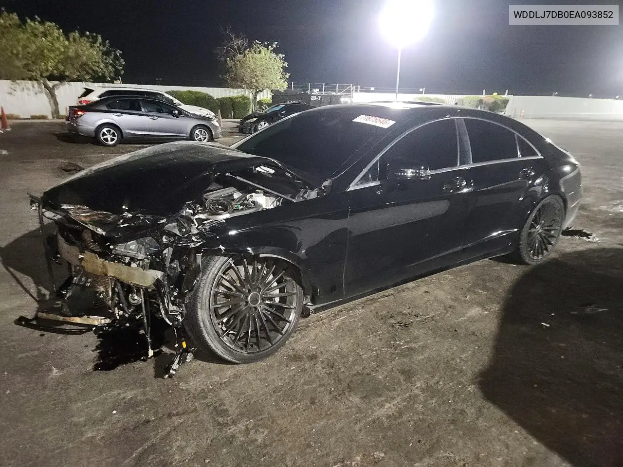 MERCEDES CLS-KLASSE 2014, VIN WDDLJ7DB0EA093852