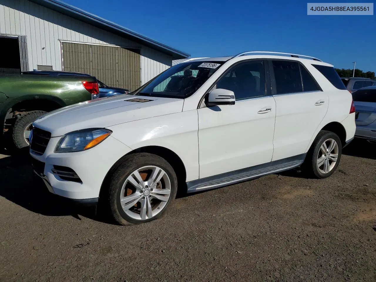MERCEDES M-KLASSE 2014, VIN 4JGDA5HB8EA395561